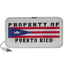 Propriedade de Puerto Rico Caixinha De Som Para Mini