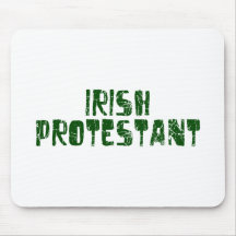 Protestante irlandês mouse pad