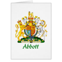 Protetor de Abbott de Grâ Bretanha cartões