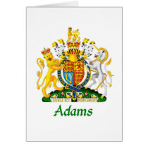 Protetor de Adams de Grâ Bretanha cartões
