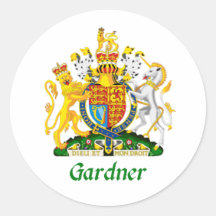 Protetor de Gardner de Grâ Bretanha Adesivo Redondo