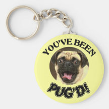 PUG - VOCÊ FOI PUG'D!  ANIMAL DE ESTIMAÇÃO DO CÃO 