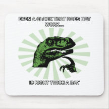 Pulsos de disparo de Philosoraptor Mousepads