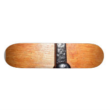 Puxador da porta antiquado skates personalizados