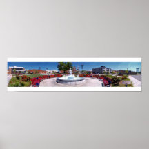 Quadrado da corte e parque McMinnville Tennessee Posters