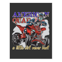 Quadrilátero americano cartao postal