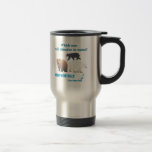 Qual se dissolverá na química polar da água caneca