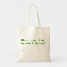 Quando fizer a pergunta de VGA Reddit do bacon de  Bolsa De Lona