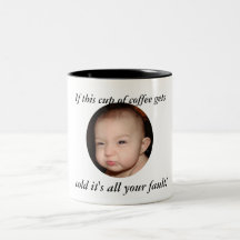 Quando você obtiver cansado do café frio… caneca