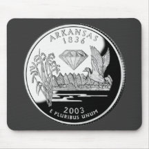 Quarto do estado de Arkansas Mousepad