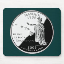 Quarto do estado de Havaí Mousepad