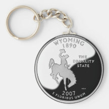 Quarto do estado de Wyoming Chaveiro