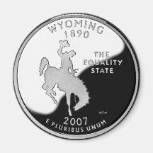 Quarto do estado de Wyoming Ima De Geladeira