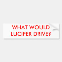 QUE LUCIFER CONDUZIRIA? ADESIVOS