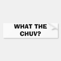 QUE O CHUV? ADESIVOS