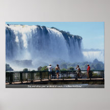 Quedas de Iguacu, Brasil Impressão