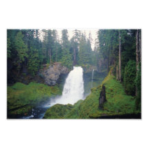 Quedas de Sahalie, Oregon Fotos