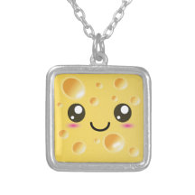 Queijo feliz bonito de Kawaii Colares