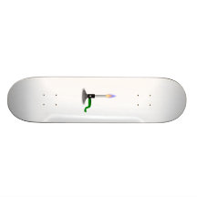 Queimador de Bunsen da ciência e da química Skate Personalizado
