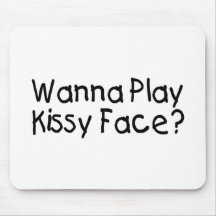 Queira jogar Kissy enfrentam Mousepad