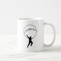 Quem é John Galt? caneca