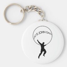 Quem é John Galt? chaveiro