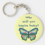 Quem você inspirará hoje? Chaveiro da borboleta
