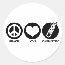 Química Adesivo Redondo