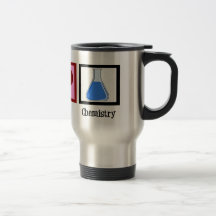 Química do amor da paz caneca