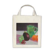 Rabanetes beringela e laranjas bolsa