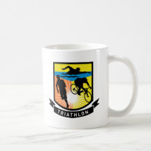 raça do funcionamento da bicicleta da natação do t caneca