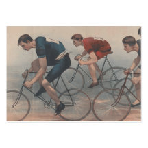 Raça SUPERIOR da bicicleta Cartoes De Visitas