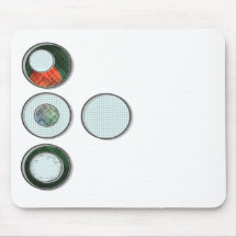 Raciocínio circular mousepad