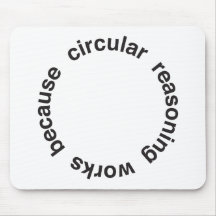Raciocínio circular mousepad