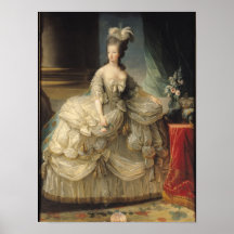 Rainha de Marie Antoinette de France, 1779 Pôsteres