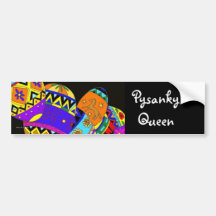 Rainha de Pysanky Adesivo