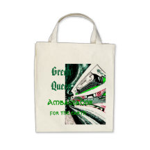 "Rainha verde " Bolsas De Lona