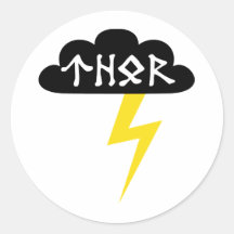 Raio do Thor Adesivo