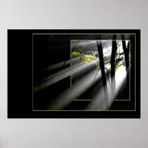 Raios de luz posteres