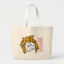Raiva fêmea bolsas