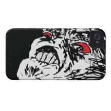 Raiva mega capa de iPhone 4 Case-Mate