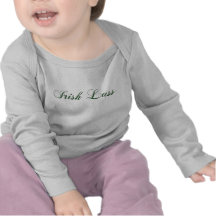 Rapariga irlandesa tshirt