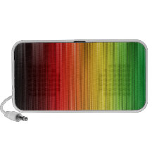 Rasta alinhou o auto-falante portátil caixinhas de som para mp3