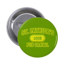 Rastejamento de bar do Dia de São Patrício Pins