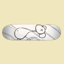 Rato esboçado skates