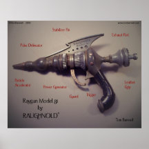 Raughnold Raygun Poster