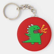 RAWR Dino - customizável! Chaveiros