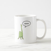 Rawr do dinossauro! caneca