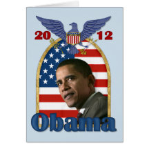 Re-Eleição Barack Obama para 2012 Cartão