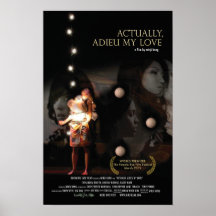 Realmente, Adieu meu poster do filme do amor
